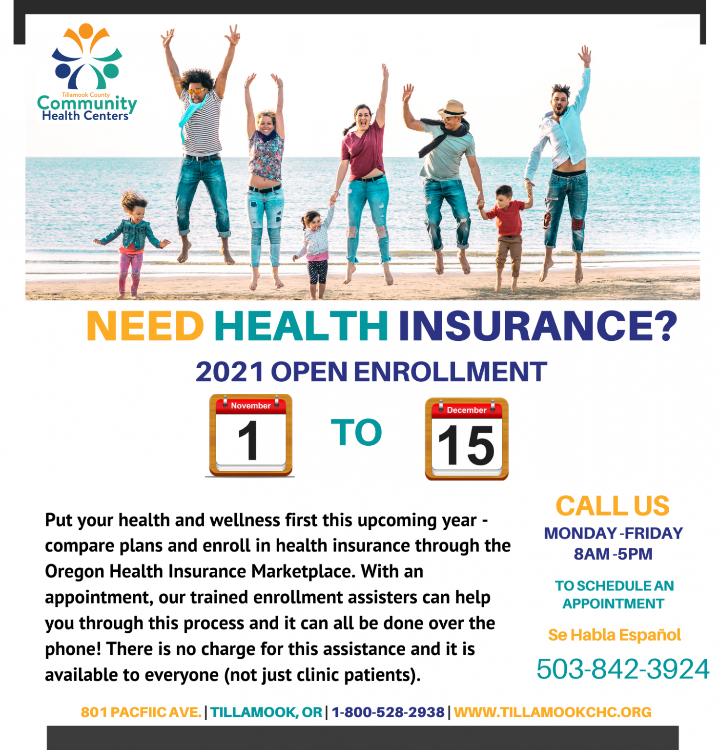 Private Health Insurance – Tillamook County Community Health Centers