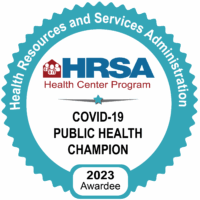 2023 CHQR COVID-19 PHC Badge