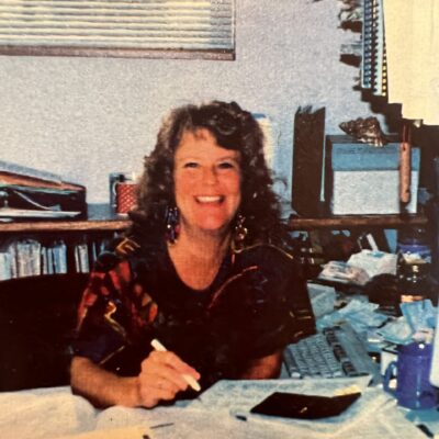 First administrator Sue Cameron 1984